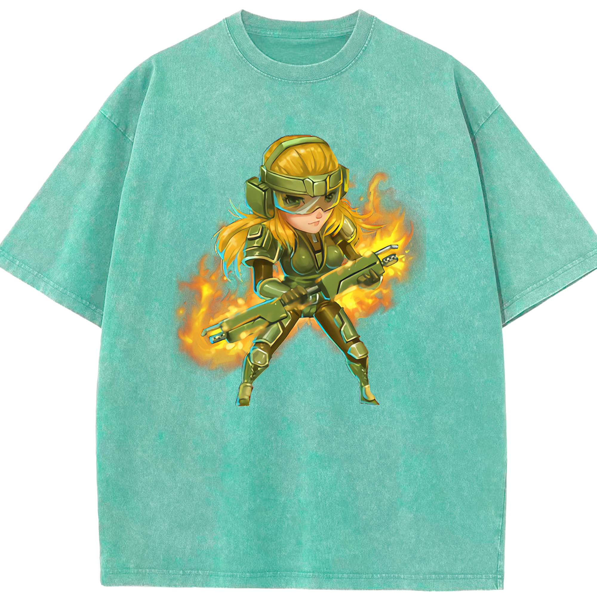リーグ・オブ・レジェンド League of Legends LOL 綿100% ヴィンテージ風 半袖Tシャツ（フロントプリント）